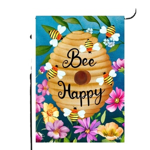 Bandera de Jardín de Poliéster de Alta Calidad, Sublimada, de Doble Cara, Estilo Patriótico, para Fiestas de Cumpleaños, Eventos Festivos, Bienvenida, Deportes - Product Image 4