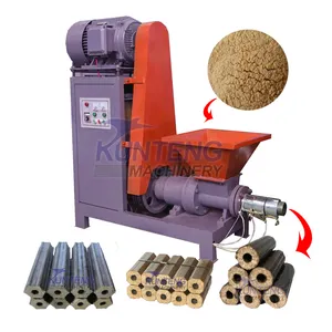 Prix usine olive grignons fumier biomasse bois sciure briquette faisant la machine bâtonnets de maïs extrudeuse tige machine