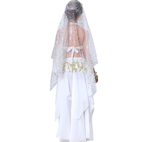 Robe de danse du ventre indienne gitane arabe Costume de performance Tutu Costumes de danse anime pour filles