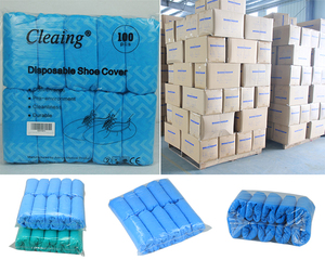 JUENYA Sepatu Overshoes Anti Debu, Penutup Sepatu Anti Selip Sekali Pakai, Penutup Bot Pelindung Ruang Pembersih Higienis Tidak Ditenun - Product Image 6