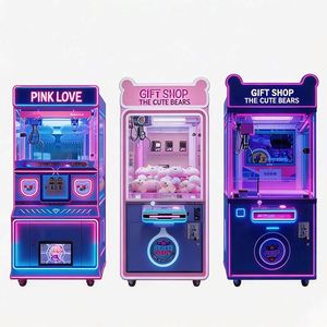 Space Light Metal Cabinet Coin Toy Catcher <b>Claw</b> <b>Machine</b> Prices Arcade Crane <b>Game</b> Challenge Zone Play Unit Reward Booth - Product Image 4