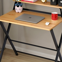 Table d'ordinateur portable pliable réglable moderne YOUTAI avec étagère pour étudiant à domicile