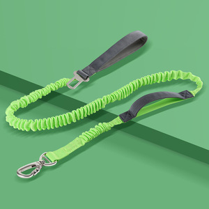 Nouveau Design Chien Laisse Double <span class=keywords><strong>Way</strong></span> Poignée Élastique Corde Élastique Confortable Doux Rembourré Poignée Pet Chien Laisse - Product Image 4