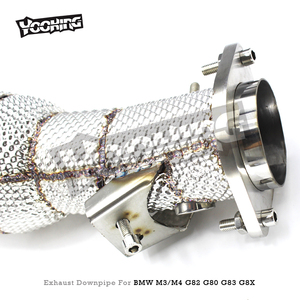 Auspuffanlage für BMW M3/M4 G82 G80 G83 <span class=keywords><strong>G8X</strong></span> 3.0T 2019-2022 Downpipe auf Lager Hitzeschild Auspuffkrümmer Auspuffrohr - Product Image 6
