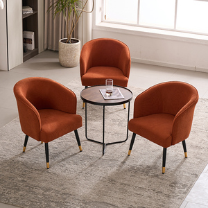 Style nordique moderne Simple lumière luxe haut de gamme chaise de <span class=keywords><strong>salle</strong></span> <span class=keywords><strong>à</strong></span> <span class=keywords><strong>manger</strong></span> dossier en tissu pour la maison salon hôtel <span class=keywords><strong>but</strong></span> de négociation - Product Image 6