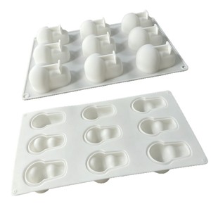 Mushroom Mousse Silicone <b>Mold</b> 9 Cavity Chocolate Baking Tool For Dessert Cake Making - Product Image 5