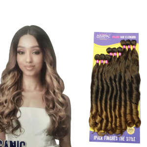 Perruque synthétique résistante à la chaleur, en <span class=keywords><strong>fibre</strong></span> synthétique haute température, douce, <span class=keywords><strong>lisse</strong></span>, résistante à la perte de cheveux, faite à la main, couleurs personnalisables - Product Image 6