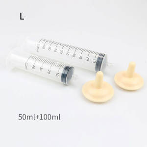 Qualité alimentaire silicone 7 tailles <span class=keywords><strong>chaton</strong></span> nouveau-né alimentation seringue mamelon - Product Image 6