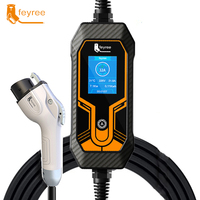 Chargeur portable Feyree EV 7 kW 32 A Type 2 Type 1 GBT AC Station de recharge électrique