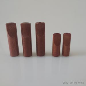 10mm 12mm diametro in legno natura filtro sigaro titolare con logo del marchio di dimensioni personalizzate forma - Product Image 1