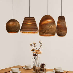 Hot Sale Decorations <b>bamboo</b> weave chandelier pendant lights Dining Room Kitchen <b>Bamboo</b> <b>Shades</b> <b>Lamps</b> - Product Image 4