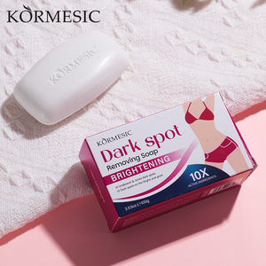 สบู่ก้อนคอร์เมซิค ผลิตภัณฑ์สั่งทำพิเศษ (OEM) 100 กรัม สบู่ทำความสะอาดผิวหน้าขาวกระจ่างใส ลดเลือนจุดด่างดำ ทำความสะอาดล้ำลึก ฟอกผิวขาวใส สบู่ธรรมชาติสำหรับอาบน้ำ - Product Image 2