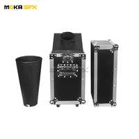 MOKA MK-CN09 Machine à confettis CO2 de scène, effet de scène, canon à confettis, contrôle manuel, jet de CO2, portée de 7-8m, flightcase pour événements