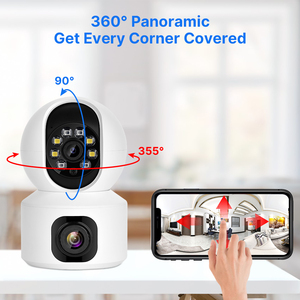 Cámara IP XM <span class=keywords><strong>ICsee</strong></span> 4MP de Doble Lente con Audio Bidireccional, Visión Nocturna, Interior, Tipo Bala, P2P, Inalámbrica, WiFi, PTZ, CMOS, Tarjeta de Memoria en la Nube, 1 Año - Product Image 5