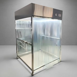 Cabina a Flusso Laminare in Acciaio Inox 304 su Misura per Laboratori di Ricerca Semiconduttori - Product Image 1