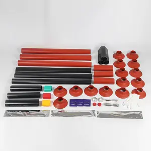 Heat Shrink Termination Kit Heat Shrinkable Cables Accessories Outdoor 3cores Cable Joint 11KV