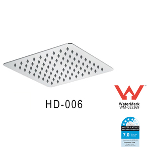 Stainless Steel Chrome Square Shower Head with Rainfall <strong>Spray</strong> Ceiling <strong>Mount</strong> - Product Image 2