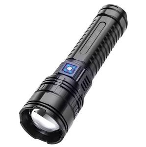Lampe <span class=keywords><strong>torche</strong></span> rechargeable USB longue portée, super lumineuse, <span class=keywords><strong>10000</strong></span> <span class=keywords><strong>lumens</strong></span>, étanche - Product Image 2