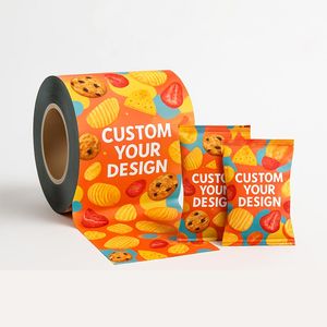 طباعة مخصصة رقائق الألومنيوم مغلفة الغذاء رقائق البطاطس البلاستيك البسكويت وجبة خفيفة في المخزون - Product Image 1