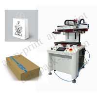 Máquina de impresión de carteles Máquina de serigrafía plana para papel, madera, vidrio, metal, impresora de pantalla plana semi sutomática
