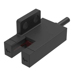 Akusense SR-304NA-W U-Loại khe cắm hồng ngoại cảm biến quang điện 12-24V DC NPN/PnP chế độ phát hiện định vị nhãn với cáp - Product Image 1