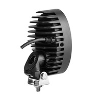 Lampe de travail John Deere 40W pour tracteur Oval LED Flood Beam en noir gris New Agriculture Lighting Lamp