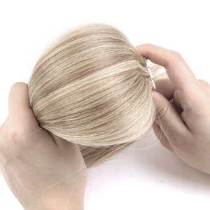 K.SWIGS vente en gros d'extension de cheveux naturels brésiliens 100% cheveux humains toutes couleurs extensions de ruban régulier cheveux bouclés Tape-ins - Product Image 2