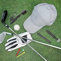 Outil de divot de golf 6 en 1 personnalisé de haute qualité, accessoires de golf, outil de réparation de divot en gros