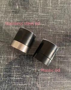 120ml Clear Square Glass Jar with Plastic Lid for <b>Sea</b> <b>Salt</b> Grinder Spice Herb <b>Salt</b> Black Pepper - Product Image 3