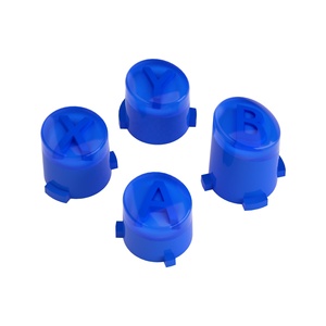 EXtremeRate Bleu et Transparent avec Symboles Classiques Boutons d'Action ABXY pour Manette Xbox Series X S - Product Image 4