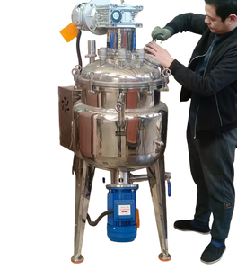 Chất lượng cao điện sưởi ấm tàu 304 thép không gỉ <span class=keywords><strong>Lotion</strong></span> dầu chân không homogenizer <span class=keywords><strong>Mixer</strong></span> - Product Image 1