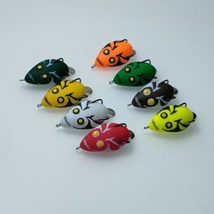 Esca Artificiale Galleggiante Bionica in Acciaio Inossidabile per Pesca a Trofeo, 4cm/6g, Multicolore, per Blackfish - Hot Ghost Face Thunder Frog Lure - Product Image 2