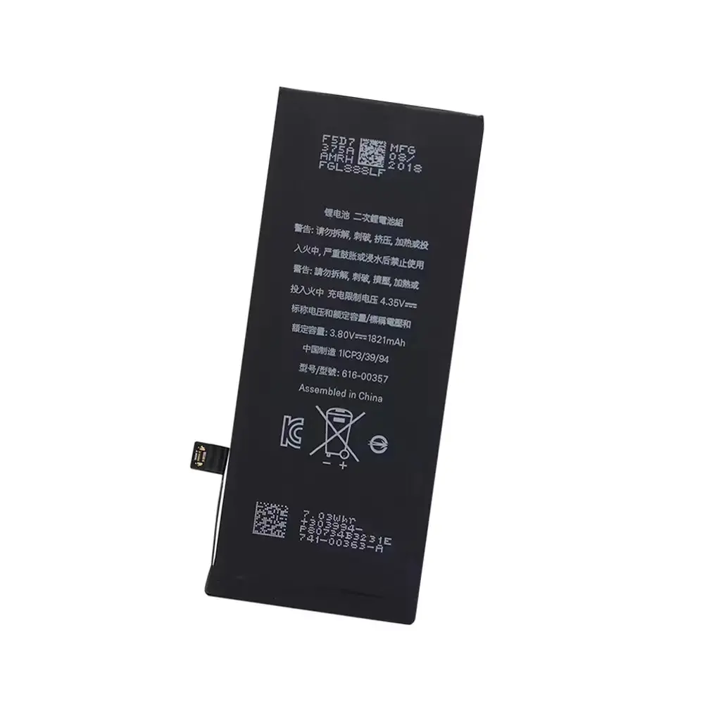 Factory direct high quality 0 Cycle phone battery FOR IPHONE 6 SE X