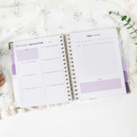 Carnet de Prières Personnalisé 2026 B5 – Journal de Réflexion et de Gratitude en 3 Minutes, Planificateur de Soins Personnels et de Réflexion Biblique, Cahier Imprimé