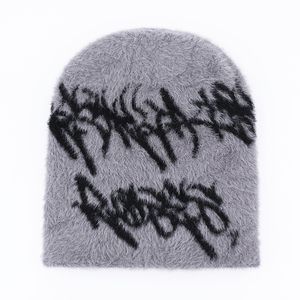 Unisex Tùy Chỉnh Thêu Biểu Tượng Mô Hình Mùa Đông Dệt Kim Mũ 100% Acrylic Người Đàn Ông Beanie - Product Image 2