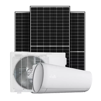 AC Mini Split Unit 2 Ton 24000Btu DC Inverter Hybrid Tenaga Surya untuk Penggunaan Rumah Tangga