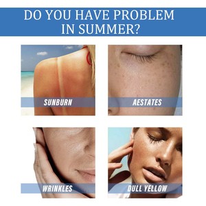 Crème solaire corporelle de haute qualité à l'extrait de plantes SPF 50, vitamine E naturelle, hydratante et nourrissante, 50 ml, pour tous types de peau - Product Image 3