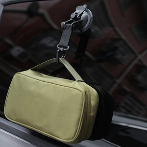 <b>Suction</b> <b>Cup</b> Hook For Car Tent Sunshade Rain Shelter Window Bathroom 15-20kg Load Capacity ABS Material Single Hook Design - Product Image 1