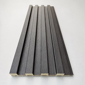 Pannelli <span class=keywords><strong>Decorativi</strong></span> a Doghe Effetto <span class=keywords><strong>Legno</strong></span> Scuro 3m Impermeabili <span class=keywords><strong>per</strong></span> <span class=keywords><strong>Pareti</strong></span> di Ristoranti e Bar, Design d'Interni Moderno - Product Image 4