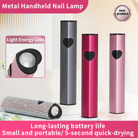Nouvelle arrivée, lampe UV LED mini 8W en forme d'ours, sèche-ongles portable, câble USB, mini lampe UV pour manucure en salon