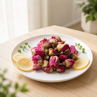Thé en vrac de fleurs de rose Pingyin, bourgeons de rose séchés, tisane pour infusion quotidienne