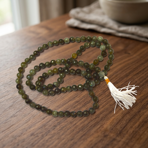 Meilleure collection de souvenirs sculptés en agate Jap Mala |   Collier Mala Feng Shui pour l'amour, provenant de Gujarat, Crystalexport.<span class=keywords><strong>com</strong></span> - Product Image 3