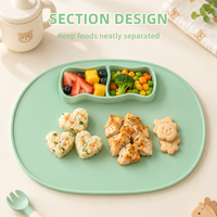 Tapis de table en silicone de qualité alimentaire, imperméable, antidérapant, lavable, pour sécher la vaisselle, avec dessous de plat isolant thermique pour la cuisine
