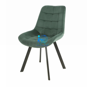 Juego de Comedor Redondo con 6 Sillas, Silla de Comedor Móvil - Product Image 1