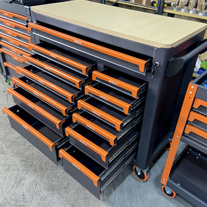 <strong>Tool</strong> Trolley <strong>Workshop</strong> Rolling <strong>Mobile</strong> Detachable 13 Drawers Large Storage <strong>Tool</strong> Cabinet <strong>Cart</strong> With Wooden Top - Product Image 5