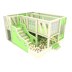 ชุดสนามเด็กเล่นในร่มสำหรับเด็กเครื่องเล่นแบบสไลด์สวนสนุกโรงงานขายส่ง - Product Image 4