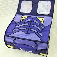 Tente de voiture pour enfants maison de jeu Batmobile maison de jouet épaissie pliante intérieure et extérieure en tissu polyester durable