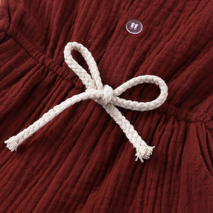 Vêtements pour enfants en gros, combinaison en coton pour nouveau-né, combinaison en velours côtelé pour filles, provenant de Chine - Product Image 6