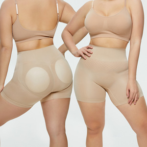 Hygieia Short haute compression avec éclair Slim taille haute contrôle serré du ventre Butt Lifter Fajas Shorts Shapewear - Product Image 1