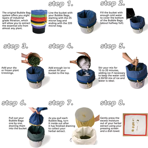 Kit de 3 sacs filtrants en maille de 5 gallons |   Sacs d'extraction d'herbes de la plus haute qualité |   Égouttoir ultra-rapide, durable, de qualité alimentaire, haute performance - Product Image 6